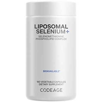 Codeage Liposomal Selenium Trace Mineral Supplement 180 ct