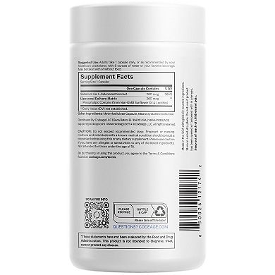 Codeage Liposomal Selenium Trace Mineral Supplement 180 ct