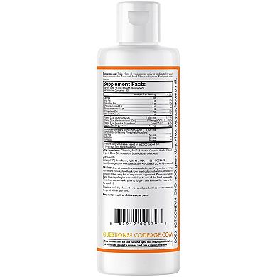 Codeage Wonder-C Liposomal Liquid Vitamin C + Zinc Supplement 15.22 fl oz