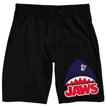 Men's Jaws Bite Me Pajama Shorts