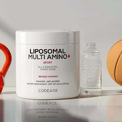 Codeage Liposomal Multi Amino+ BCAA Powder Supplement 6.15 oz