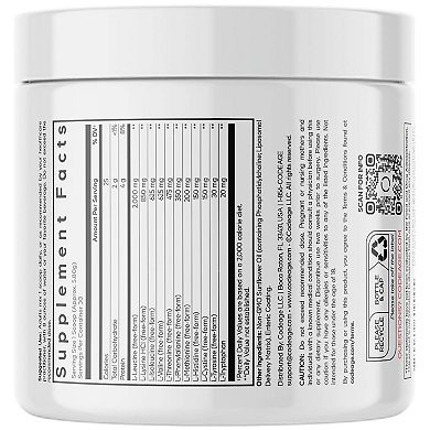 Codeage Liposomal Multi Amino+ BCAA Powder Supplement 6.15 oz