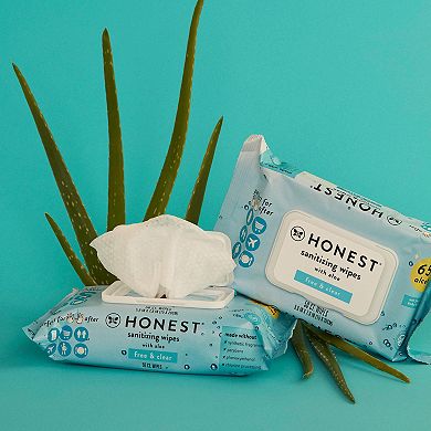 The Honest Company Unscented Sanitizing Wipes