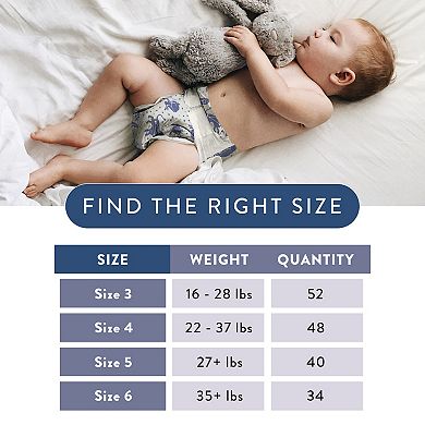 The Honest Company Overnight Cozy Cloud and Star Signs Diapers
