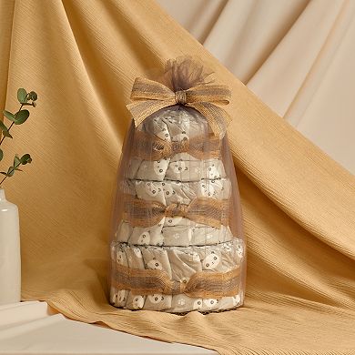 The Honest Compan Diaper Cake
