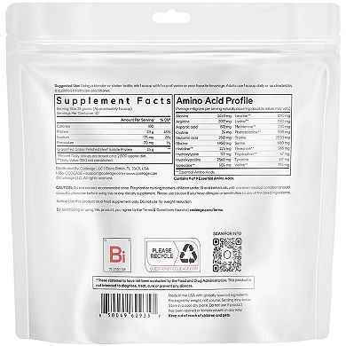 Codeage Grass-Fed Beef Isolate Protein Powder Supplement 26.45 oz