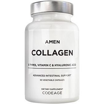 Amen Collagen Peptides + Hyaluronic Acid & Vitamin C 90 ct