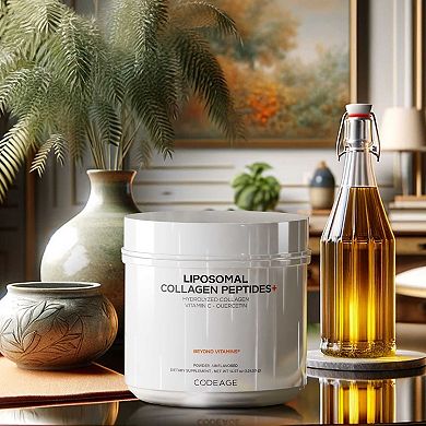 Codeage Liposomal Collagen Peptides Powder + Vitamin C 14.97 oz