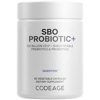 Codeage SBO Probiotic 100 Billion CFU + Prebiotics Supplement 90 ct