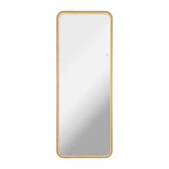 65x24large Crystal Lining Antifog Front-lit Tri-color Wall Or Floor Full-length, Smart Touch