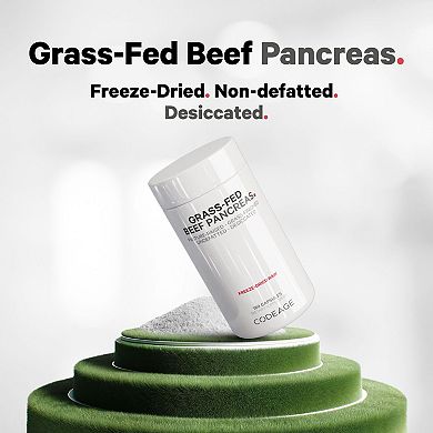 Codeage Grass-Fed Beef Pancreas Glandular Supplement 180 ct