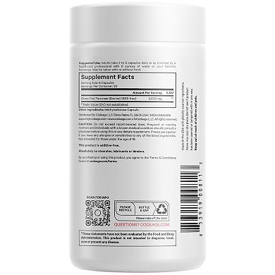 Codeage Grass-Fed Beef Pancreas Glandular Supplement 180 ct