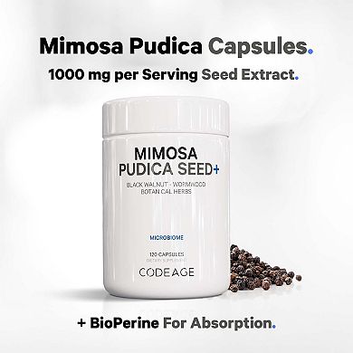 Codeage Mimosa Pudica Seeds Supplement 120 ct