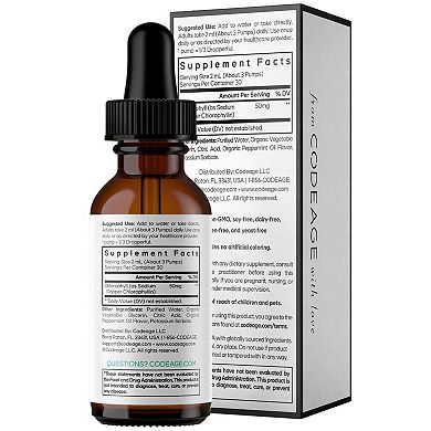 Codeage Chlorophyll Liquid Drops Supplement 60 ml