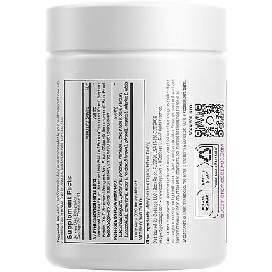 Codeage Women's SBO Probiotic 50 Billion CFU + Prebiotics Supplement 60 ct
