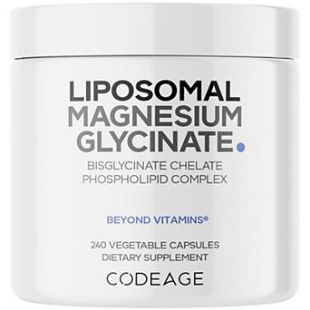 Codeage Magnesium Bisglycinate Chelate Supplement 2-Month Supply 240 ct