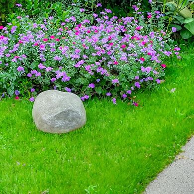 Outdoor Natural Artificial Lightweight Light Faux Rock Decor Covers Up Landscape Utilities