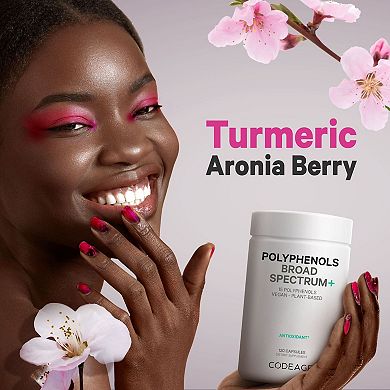 Codeage Polyphenols Broad Spectrum Vegan Superfood Supplement 120 ct