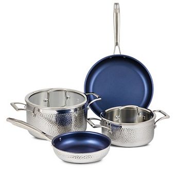 Blue Jean Chef 6 pc Stainless Steel Cookware Set