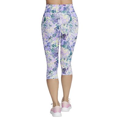 Women's Skechers GO WALK® Seascape Floral Capris