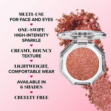 Disco Crush High Shine Glitter Eye + Face Sparkle