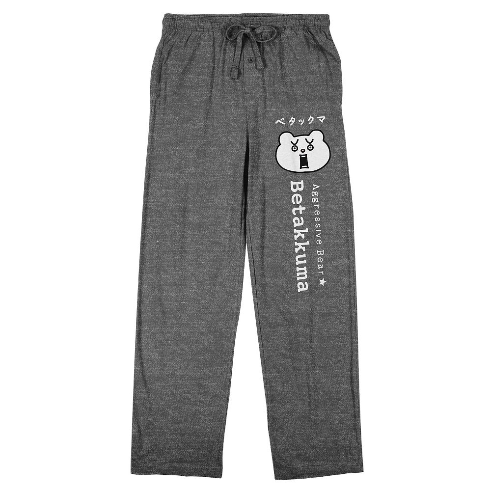 Men's Battle Cats Betakkuma Pajama Pants