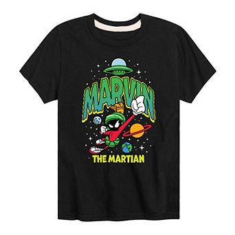 Boys 8-20 Looney Tunes Marvin The Martian Graphic Tee
