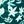 Deep Emerald Floral