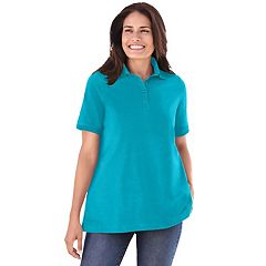 Women s Plus Size Polo Tops Kohl s