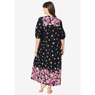 Only Necessities Plus Size Print Lounger