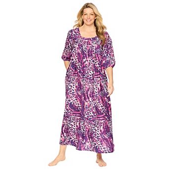 Only Necessities Plus Size Print Lounger