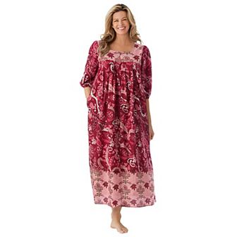 Only Necessities Plus Size Print Lounger