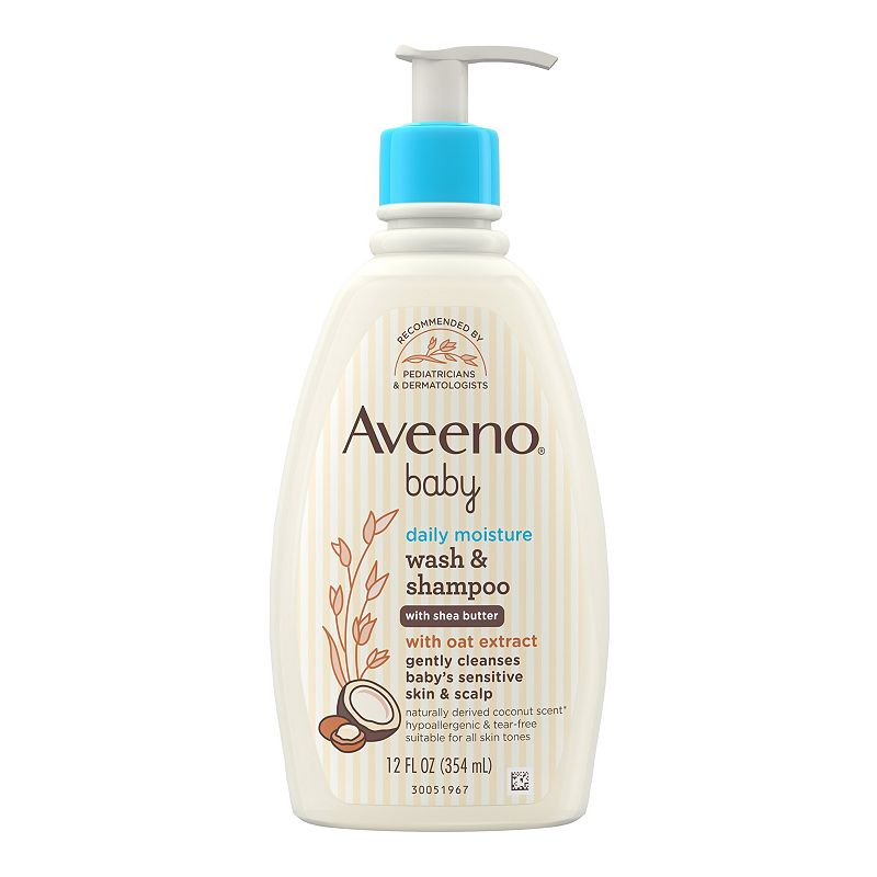 UPC 381372021412 product image for Aveeno Baby Daily Moisturizing 2-in-1 Body Wash & Shampoo, None | upcitemdb.com