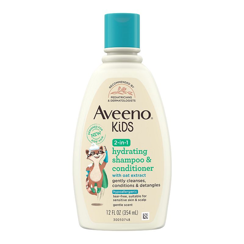 UPC 381372021184 product image for Aveeno 2-in-1 Hydrating Shampoo & Conditioner For Kids, None | upcitemdb.com