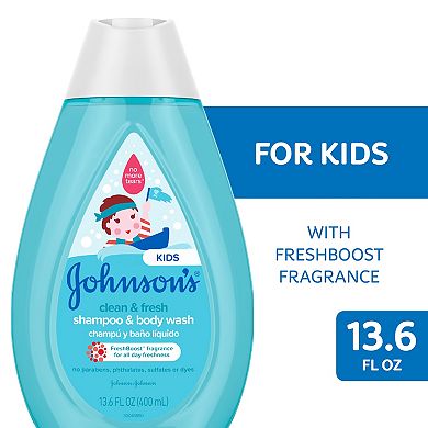 Johnson's® Clean & Fresh Shampoo & Body Wash