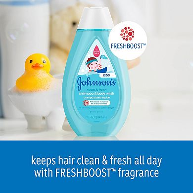 Johnson's® Clean & Fresh Shampoo & Body Wash