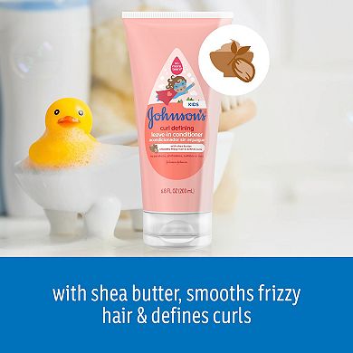 Johnson's® Curl Defining 6.8 oz. Tear-Free Kids’ Leave-In Conditioner