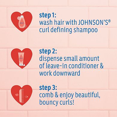 Johnson's® Curl Defining Shampoo