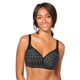 Comfort Choice Women's Plus Size Stay-Cool Wireless T-Shirt Bra