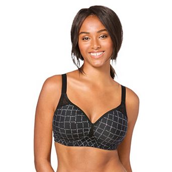 Comfort Choice Women's Plus Size Stay-cool Wireless T-shirt Bra