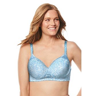 Comfort Choice Women's Plus Size Stay-Cool Wireless T-Shirt Bra