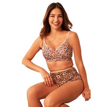 Comfort Choice Women's Plus Size Stay-cool Wireless T-shirt Bra