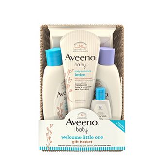 Aveeno 5 pc Welcome Baby Gift Set for Parents-To-Be