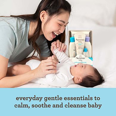 Aveeno 5-Piece Welcome Baby Gift Set for Parents-To-Be