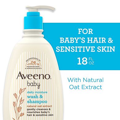 Aveeno Baby Daily Moisture Body Wash & Shampoo