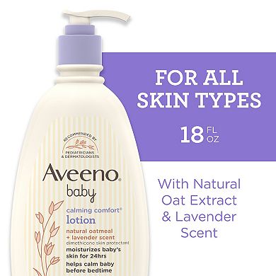 Aveeno Baby Calming Comfort Moisturizing Bedtime Lotion