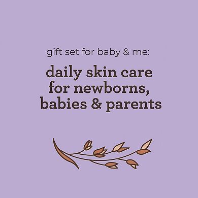 Aveeno Baby Daily Bathtime Solutions Baby & Me Gift Set
