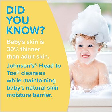 Johnson's® Baby Body Wash & Shampoo