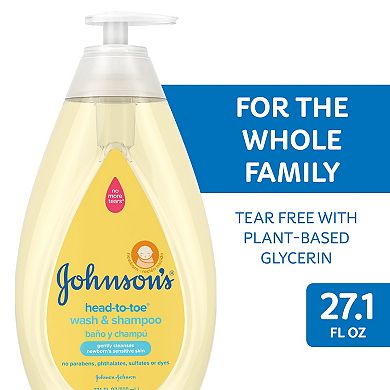Johnson's® Baby Body Wash & Shampoo