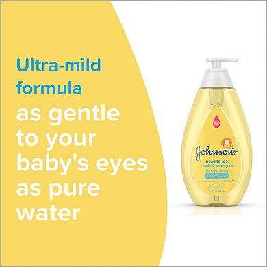 Johnson's® Baby Body Wash & Shampoo